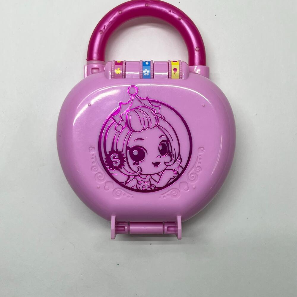 Shopkins Lil Secrets Secret Lock Playset Pink‎ Salon Heart Locket Toy Mini World
